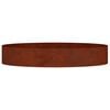 vidaXL Planter Ring Brown 120 x 120 x 20 cm Weathering Steel