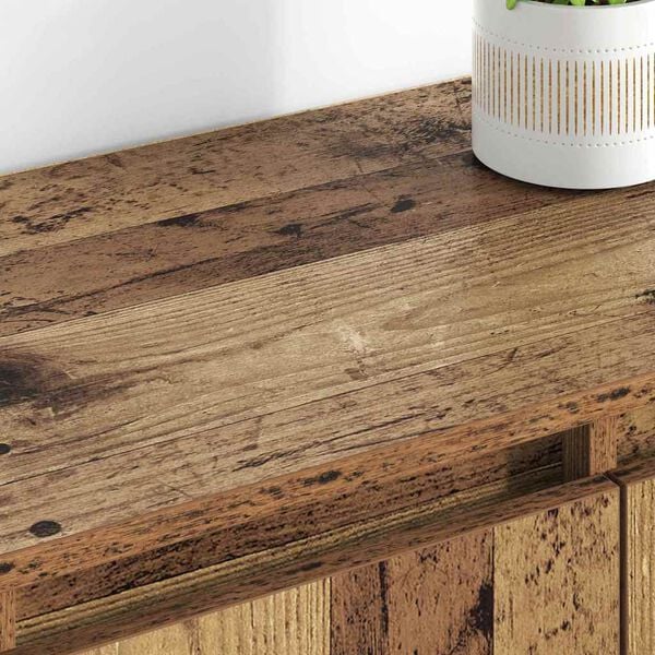 vidaXL Sideboards 2 pcs Old Wood 60 x 35 x 70 cm Engineered Wood