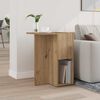vidaXL End Table Artisan Oak 35 x 40 x 55 cm Engineered Wood