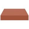 vidaXL Wall Shelf 4 pcs Red 23 x 23.5 x 4 cm Engineered Wood