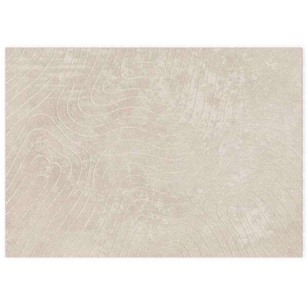 vidaXL Area Rugs Rectangular PALMERAS Beige 280 x 200 cm Polyester