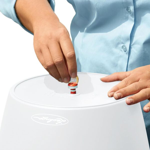 LECHUZA Planter Classico Color 35 ALL-IN-ONE White 13210