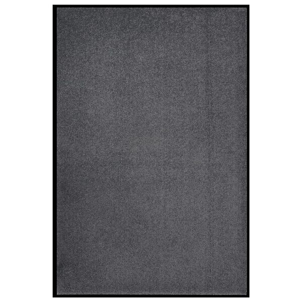 vidaXL Doormat Anthracite 80x120 cm