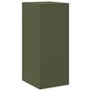 vidaXL File Cabinet Olive Green 44 x 50 x 106.5 cm Cold-Rolled Steel
