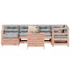 vidaXL 7 Piece Garden Sofa Set Solid Wood Douglas Fir
