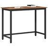 vidaXL Table Old Wood 80 x 50 x 76.5 cm Engineered Wood and Steel