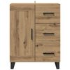 vidaXL Sideboard with Drawer Artisan Oak 69.5 x 34 x 90 cm