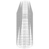 vidaXL Gabion Raised Bed Galvanised Iron 400x50x100 cm