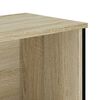 vidaXL Shoe Cabinet Sonoma Oak 90x38x45.5 cm Engineered Wood