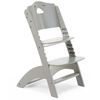 CHILDHOME 2-in-1 Baby High Chair Lambda 3 Stone Grey