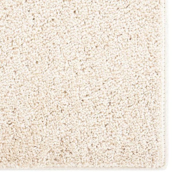 vidaXL Soft Pile Rug Anti-slip 67x180 cm Beige