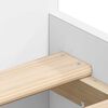 vidaXL Bed Frame without Mattress White 100x200 cm