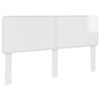 vidaXL Headboard High Gloss White Engineered wood