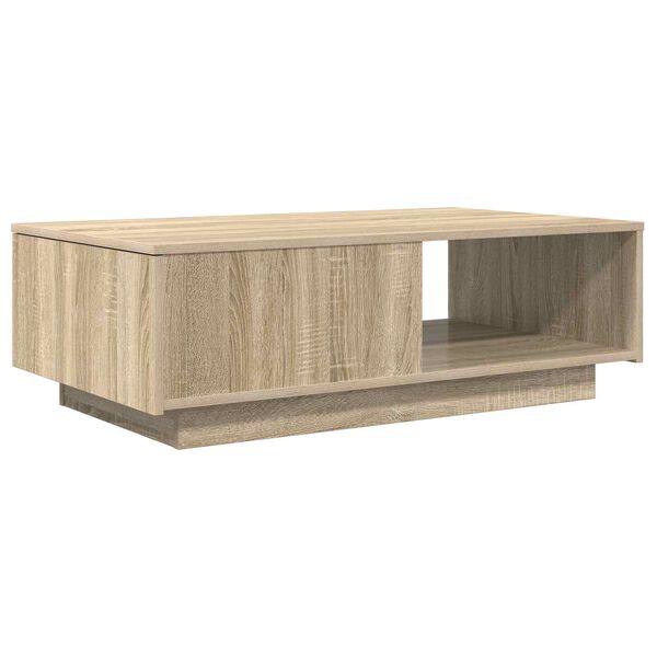 vidaXL Coffee Table Sonoma Oak 95 x 55 x 31 cm Engineered Wood