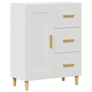 vidaXL Sideboard White 69.5x34x90 cm Engineered Wood