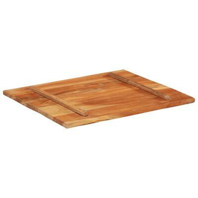 vidaXL Rectangular Table Top 70x80 cm 25-27 mm Solid Reclaimed Wood