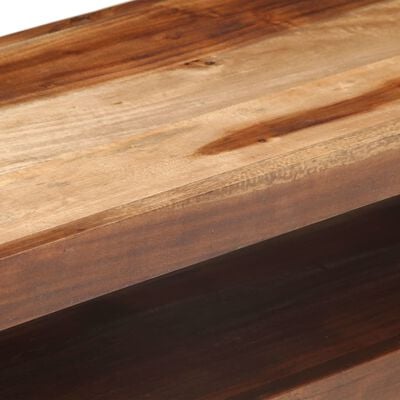 vidaXL TV Cabinet 120x30x40 cm Solid Wood with Sheesham Finish
