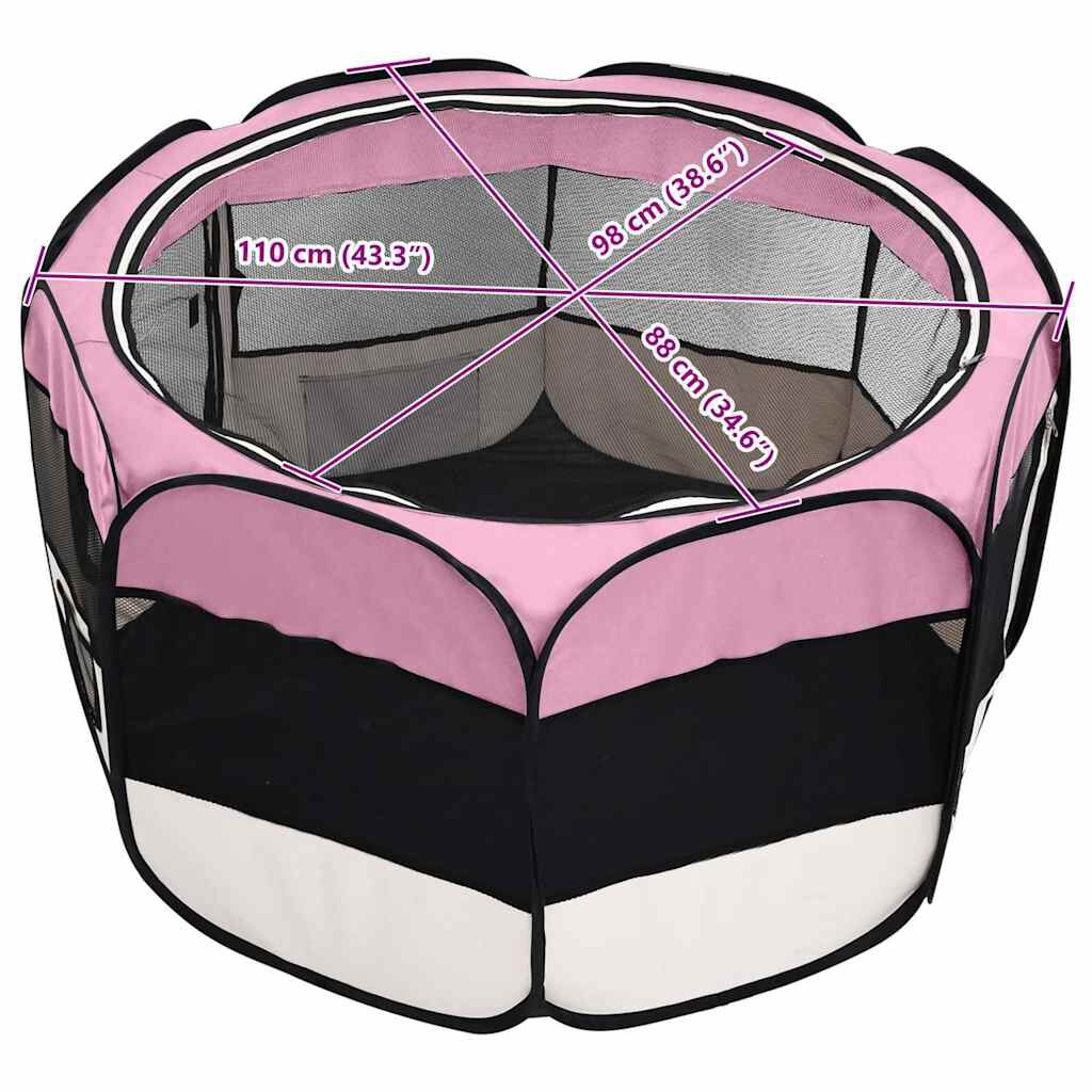 Paws & pals portable pet playpen clearance