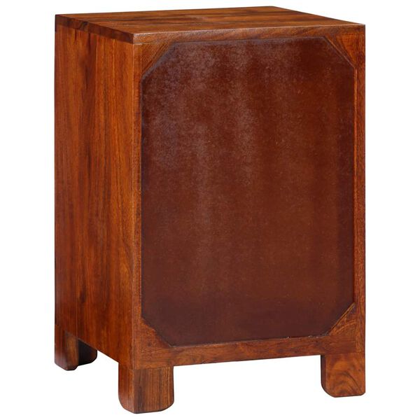 vidaXL Bedside Cabinet 40x40x60 cm Solid Wood Acacia