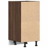 vidaXL Bottom Cabinet Riga Brown Oak 40x44.5x81.5 cm Engineered Wood