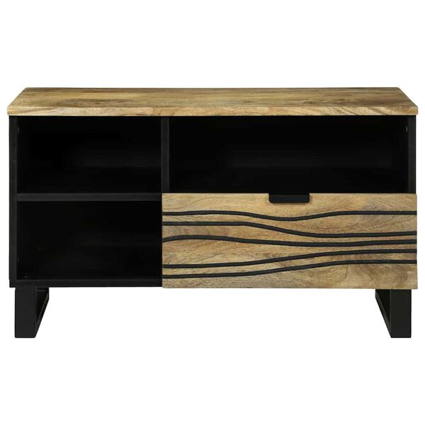 vidaXL TV Units with Drawer Brown 80 x 33 x 46 cm Engineered wood