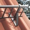 vidaXL Roof Snow Guard Steel