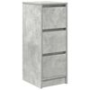 vidaXL Sideboard Concrete Grey 29.5x34x76 cm Engineered Wood