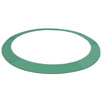 vidaXL Safety Pad PE Green for 10 Feet/3.05 m Round Trampoline