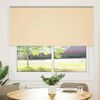vidaXL Roller Blind Blackout Beige 155x150 cm Fabric Width 151.6 cm Polyester
