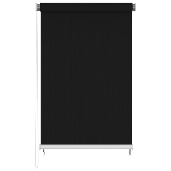 vidaXL Outdoor Roller Blind 160x230 cm Black
