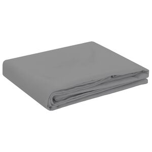 vidaXL Table Cloth Rectangular Light Grey 110 x 140 cm Polyester