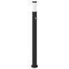 vidaXL Bollard Light with Sensor 110 cm Stainless Steel IP44