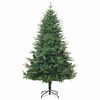 vidaXL Artificial Pre-lit Christmas Tree with Ball Set Green 180 cm