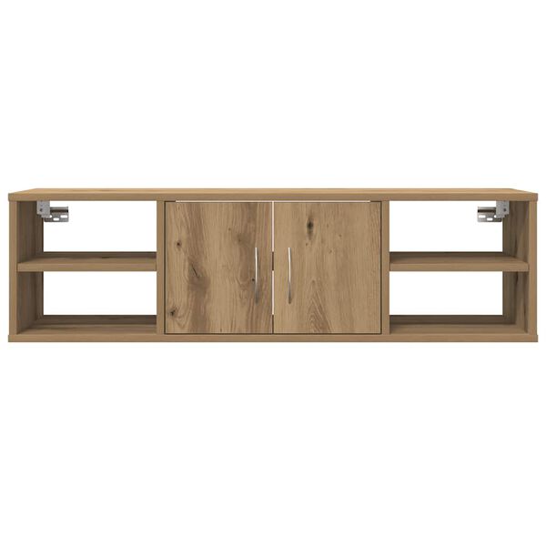 vidaXL Wall Cabinet Artisan Oak 101x30x29 cm Engineered Wood