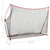 vidaXL Golf Hitting Net 356x92.5x215 cm Metal