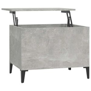 vidaXL Coffee Table Concrete Grey 60x44,5x45 cm Engineered Wood
