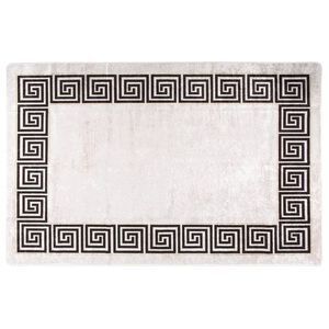vidaXL Rug Washable 160x230 cm Light Beige Anti Slip
