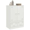 vidaXL Highboard White 67x39x95 cm Steel