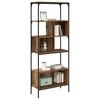 vidaXL Bookcase Old Wood 76 x 33 x 188.5 cm Engineered Wood