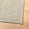 vidaXL Rug ZIZUR Cream 200x200 cm Jute Look Indoor and Outdoor