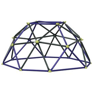 vidaXL Children Climbing Dome Blue 6FT without Slide Steel