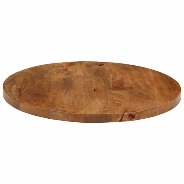 vidaXL Table Top &Oslash; 40x3.8 cm Round Solid Wood Mango