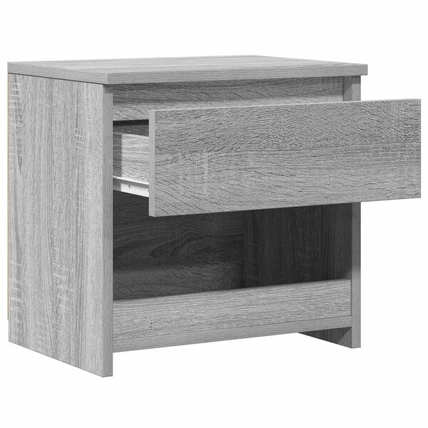 vidaXL Bedside Cabinets 2 pcs Grey Sonoma 40x30x39 cm Engineered Wood
