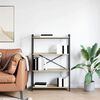vidaXL Bookshelf Sonoma Oak 80 x 30 x 120 cm Engineered Wood