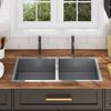 vidaXL Handmade Kitchen Sink Stainless Steel