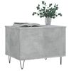 vidaXL Coffee Table Concrete Grey 60x44.5x45 cm Engineered Wood