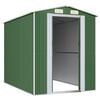 vidaXL Garden Shed Green 192x274x223 cm Galvanised Steel
