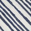 vidaXL Hand-woven Chindi Rug Cotton 160x230 cm Blue and White