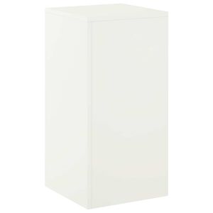 vidaXL Plant Stand White 30 x 30 x 60 cm Steel