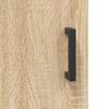 vidaXL Wall Cabinet Sonoma Oak 60x31x70 cm Engineered Wood